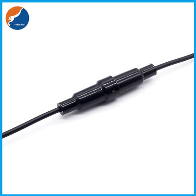 UL1015 bakélite intégrée de supports du fusible 30A de la mesure 3AG CAG 6x30MM de câble du fil 16 à vis