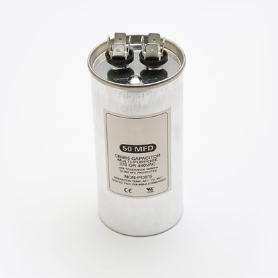Condensateur de puissance de condensateur de course de condensateur de climatiseur CBB65 70uF 25uF 30uF 50uF microfarad