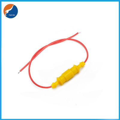 Support intégré de fusible de tube de verre en nylon imperméable étanche à l'humidité de 6x30 6.3x32 3AG CAG pour le réverbère