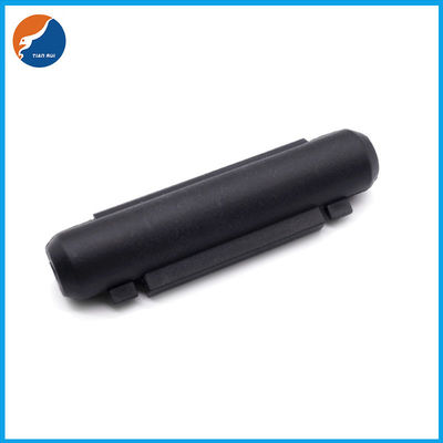 Support intégré actuel de fusible de tube de verre de 3AG 6.35X31.75mm 6x30mm Flip Type Black PA66
