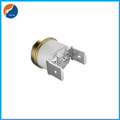 Contrôleur de température bimétallique en céramique du thermostat KSD301 16A 250V de tête de cuivre durable Limiter